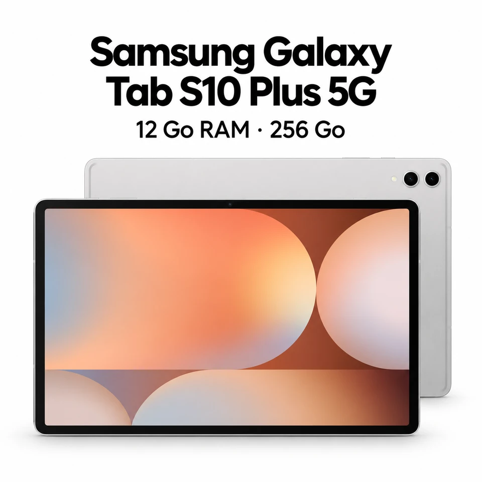 Samsung Galaxy Tab S10 Plus 5G — Argent