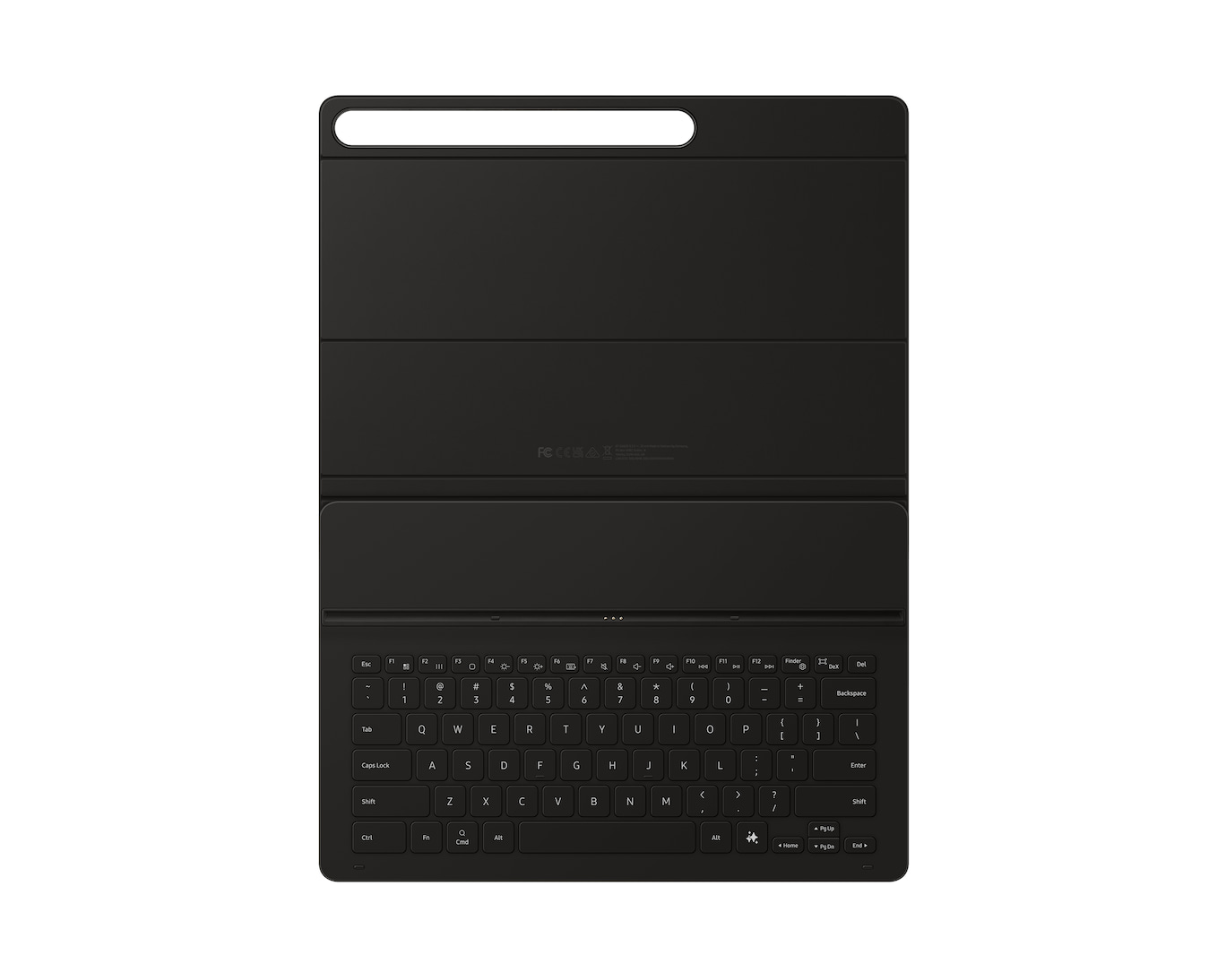 Samsung Book Cover Keyboard Slim — Galaxy Tab S10 FE+ · EF-DX620BBEGFR — Photo officielle Samsung EF-DX620BBEGFR — vue 1