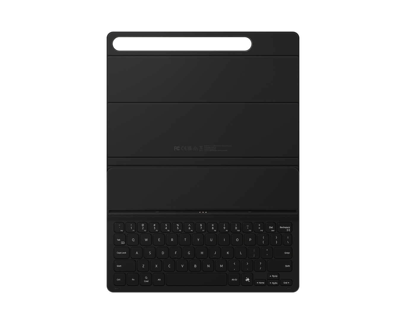 Samsung Book Cover Keyboard Slim — Galaxy Tab S10 FE / S10 Lite · EF-DX720BBEGFR — Photo officielle Samsung EF-DX720BBEGFR — vue 1