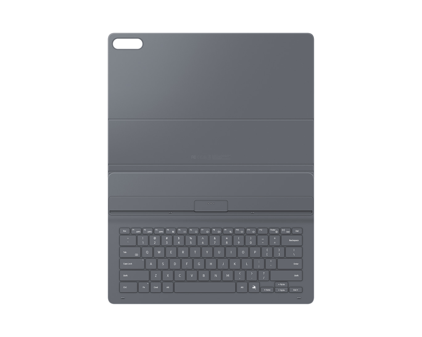 Samsung Book Cover Keyboard Slim — Galaxy Tab S11 Ultra · EF-DX930BBEGFR — Photo officielle Samsung EF-DX930BBEGFR — vue 1